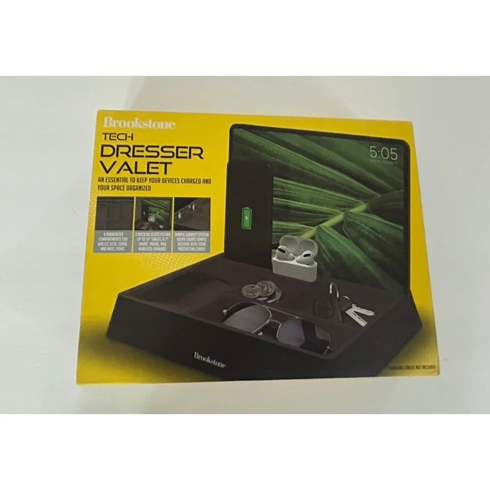 Brookstone Tech Dresser Valet an essential